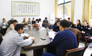 ylzzcom永利总站传达省委巡视组反馈意见及学校整改方案