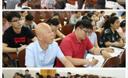 【学习贯彻党的十九大精神培训班】公司党委副书记、纪委书记朱德顺为ylzzcom永利总站师生作十九大精神学习辅导报告